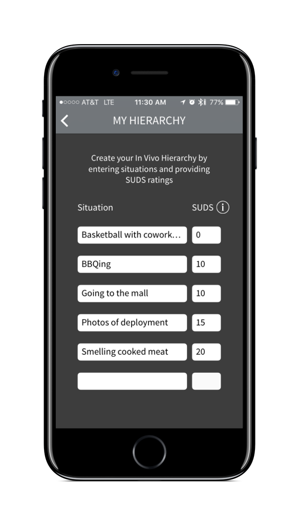 PE Coach Hierarchy Screen